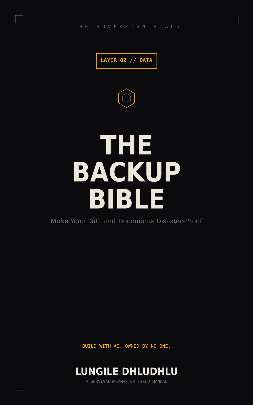 The Backup Bible — front cover