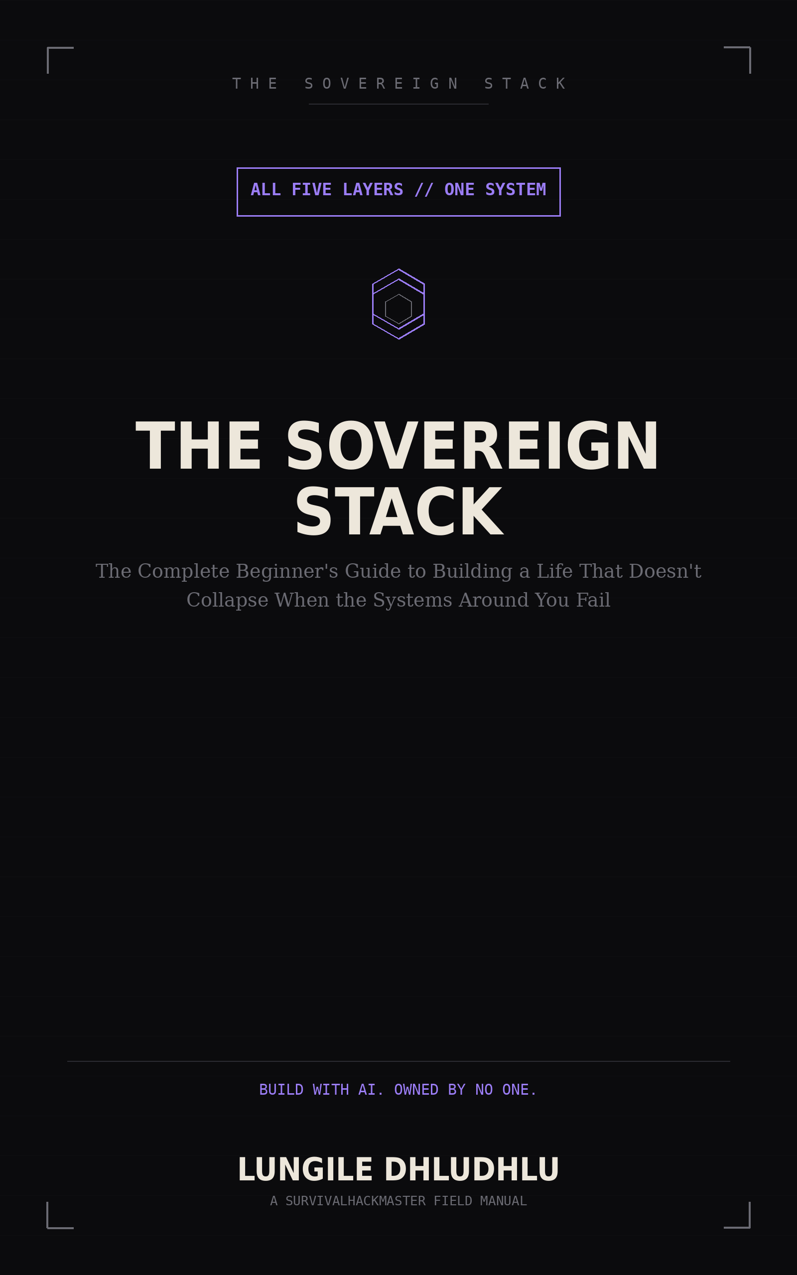 The Sovereign Stack — front cover