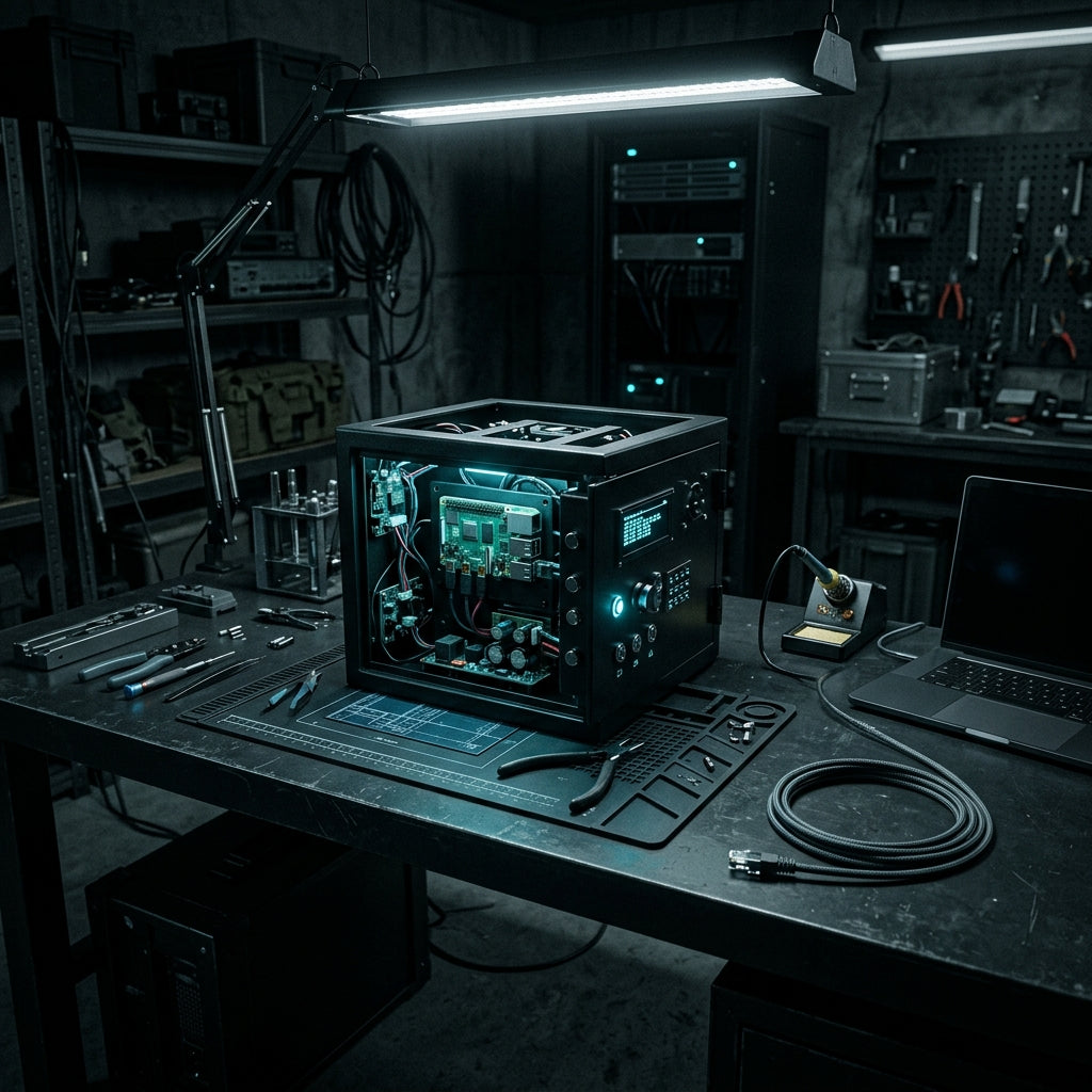 The Air-Gapped Architect — vault build workbench
