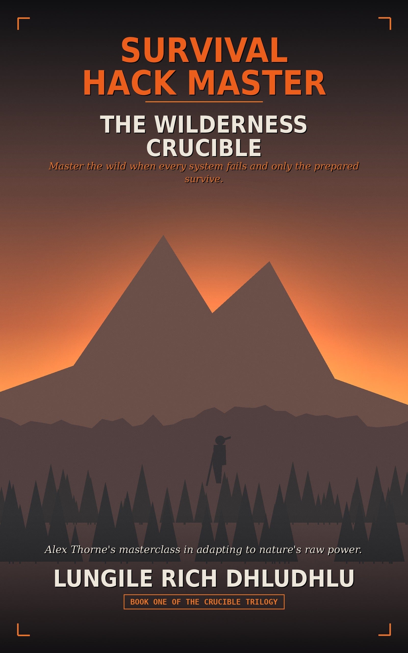 The Wilderness Crucible — front cover